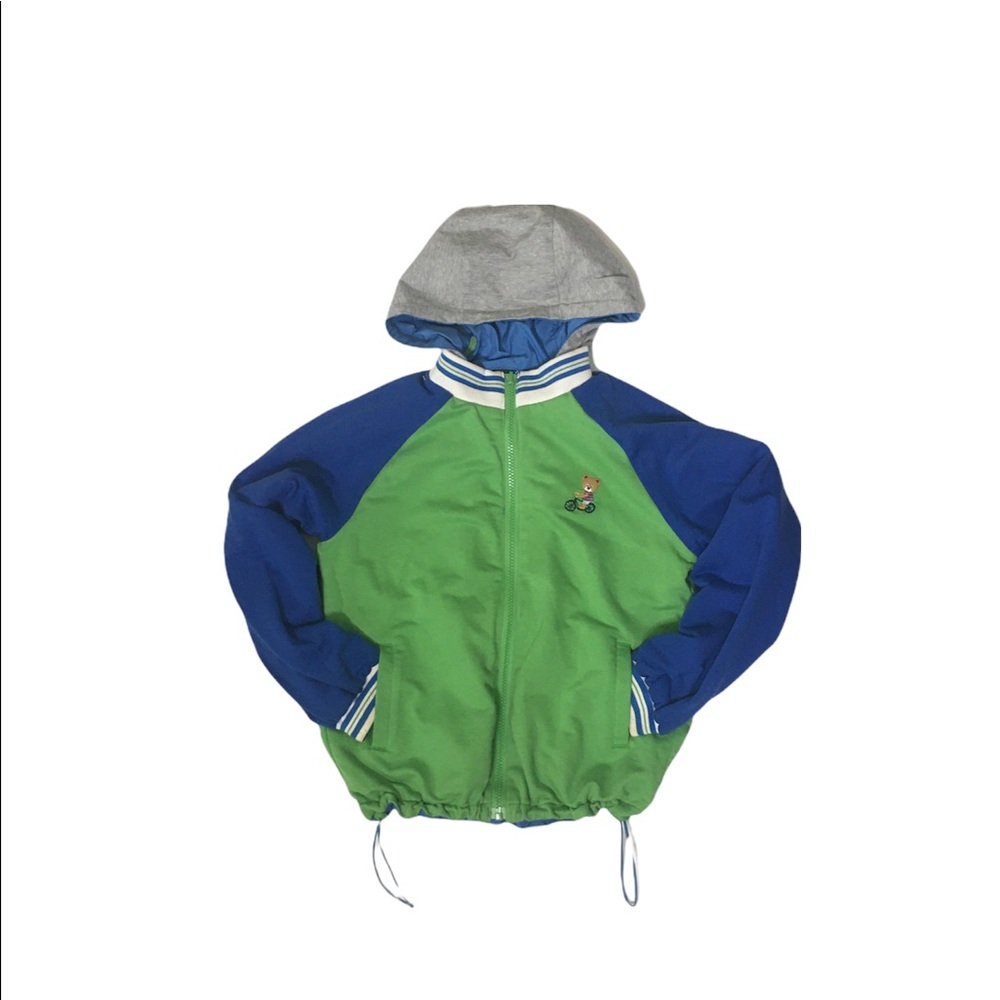 Reversible hooded jacket - Picture 3 of 5